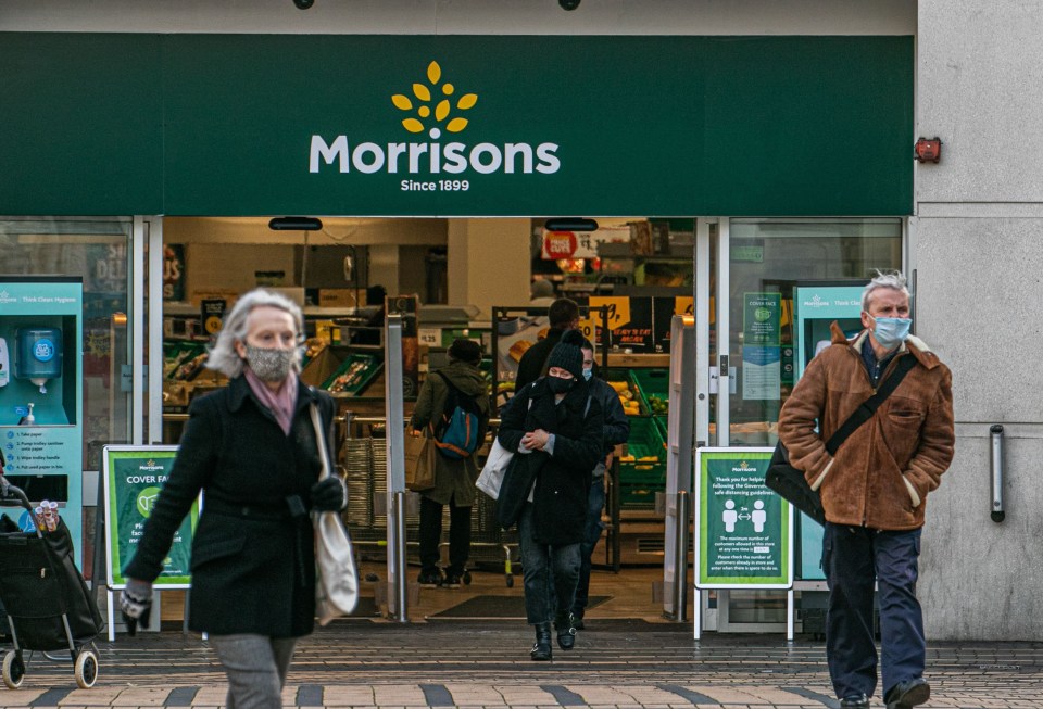 Morrisons will stop people from entering shops without a face mask