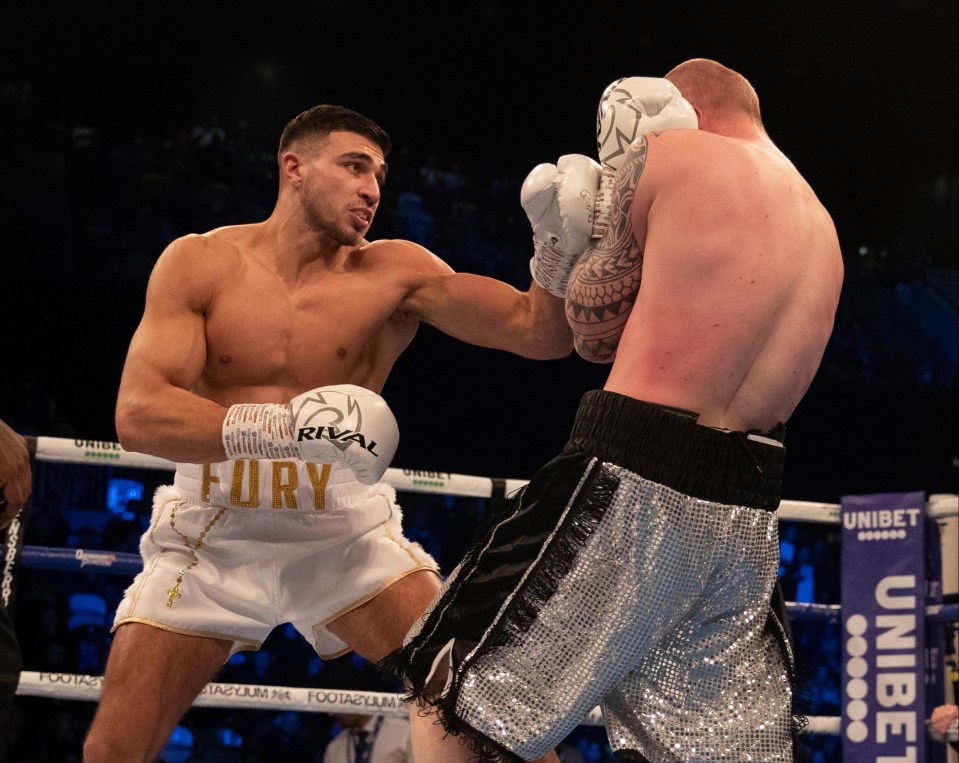 Tommy Fury reckons his brother Tyson would wipe the floor with Anthony Joshua, if they fought