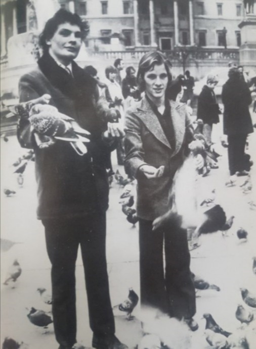 Mackay, left, in Trafalgar Square, shocked detectives with his chillingly frank descriptions of his crimes