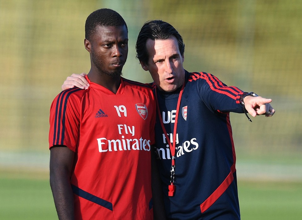 Arsenal signed Nicolas Pepe over Wilfried Zaha in 2019, but Unai Emery now revealed he preferred the Palace star