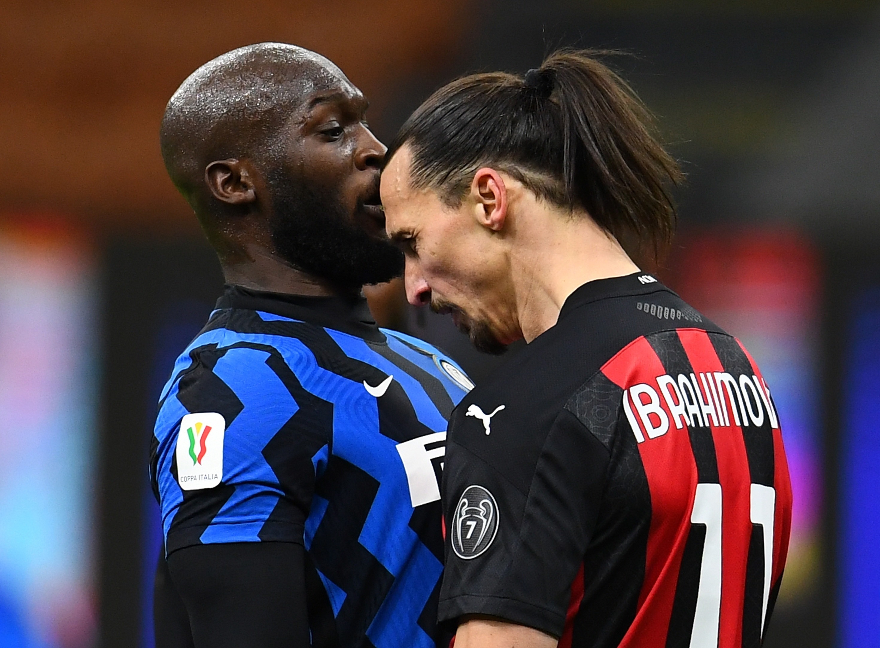 Ibrahimovic and Lukaku were involved in a sensational bust-up