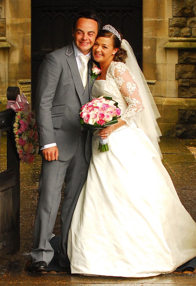 She and Ant married at a church in Taplow, Berkshire, in the summer of 2006