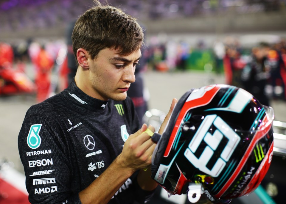 George Russell filled in for Lewis Hamilton in Bahrain when the Mercedes driver had coronavirus