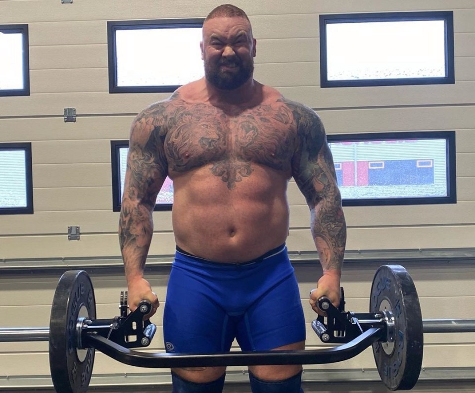 Hafthor Bjornsson is fighting Steven Ward in Dubai later this month before his highly-anticipated clash with rival Eddie Hall