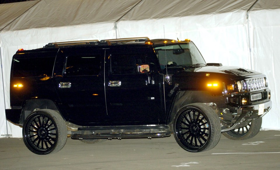 He has even driven an armour-plated Hummer