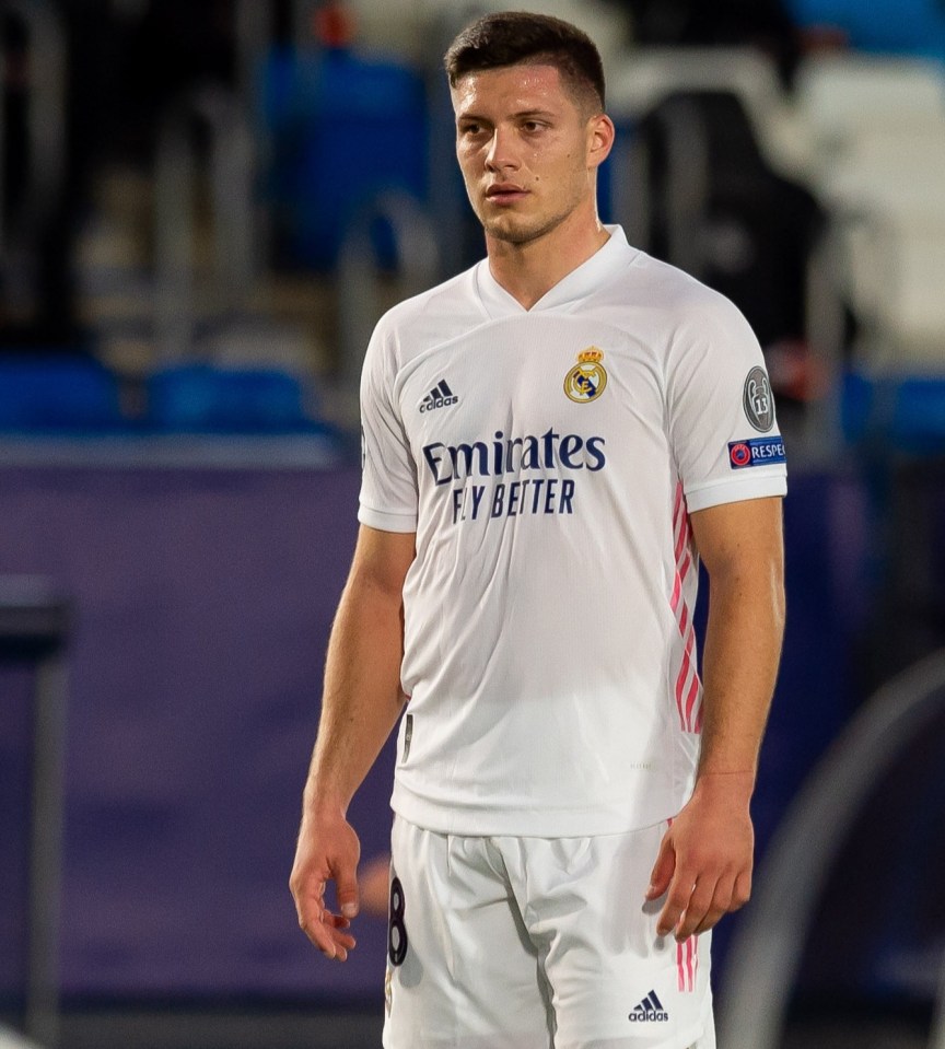 Real Madrid striker Luka Jovic, 23, seems set to rejoin previous loan club Eintracht Frankfurt 