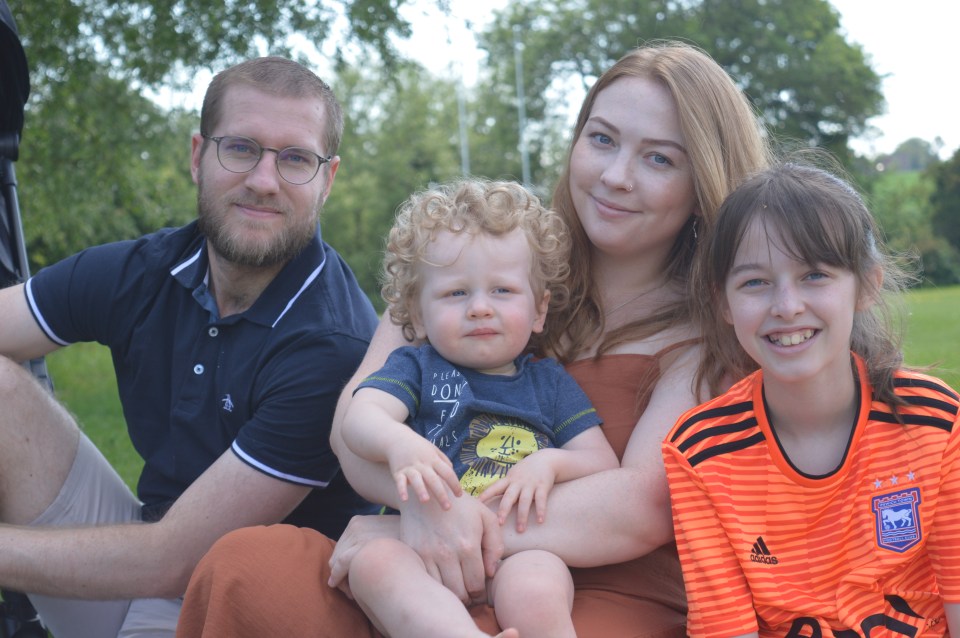 The mother-of-two was diagnosed with stage two cervical cancer