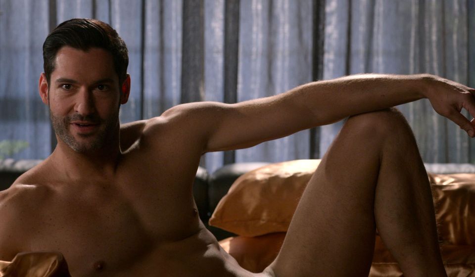 The actor has been known to strip off on Lucifer