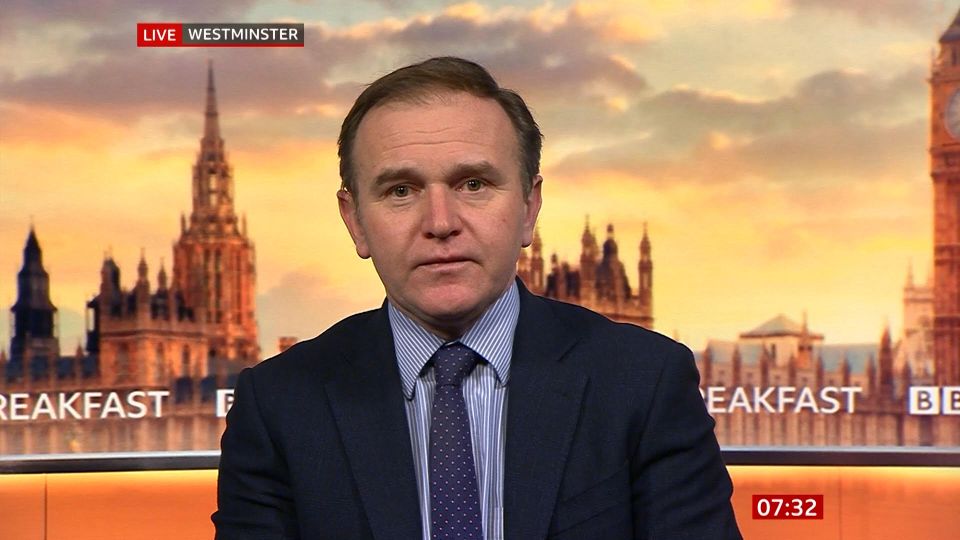 George Eustice refused to rule out border closures