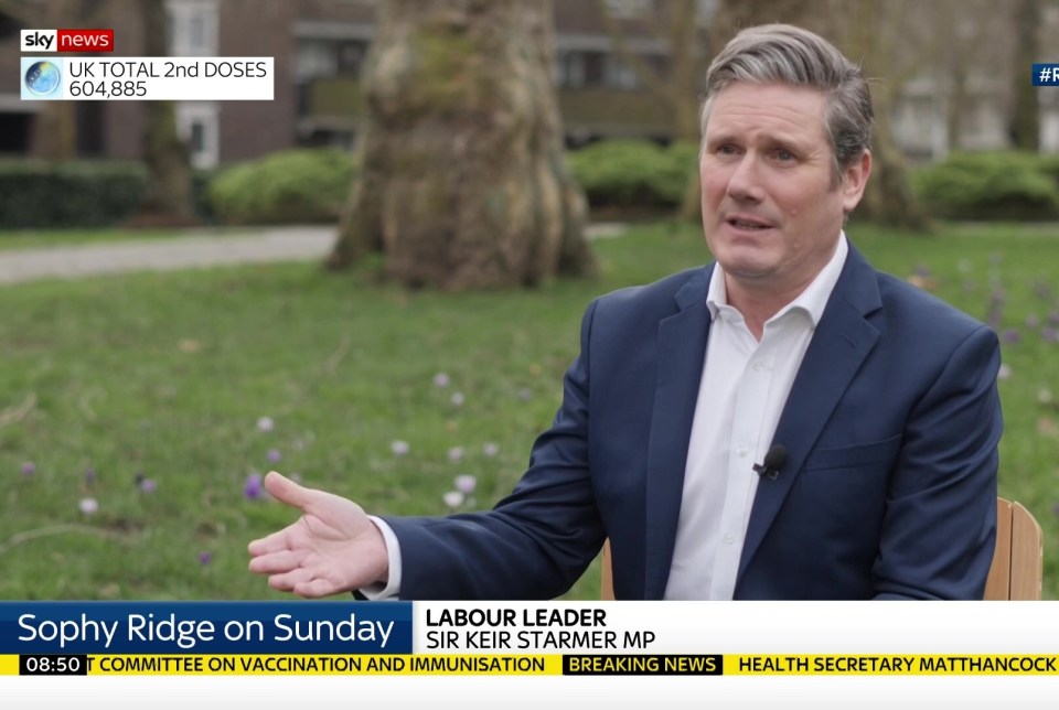 Sir Keir Starmer faced down unions to call for the mass opening of schools