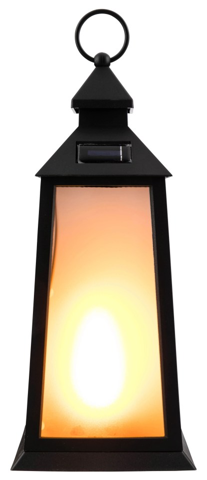 If you have kids, this flame effect lantern could be a safer option than buying the real thing