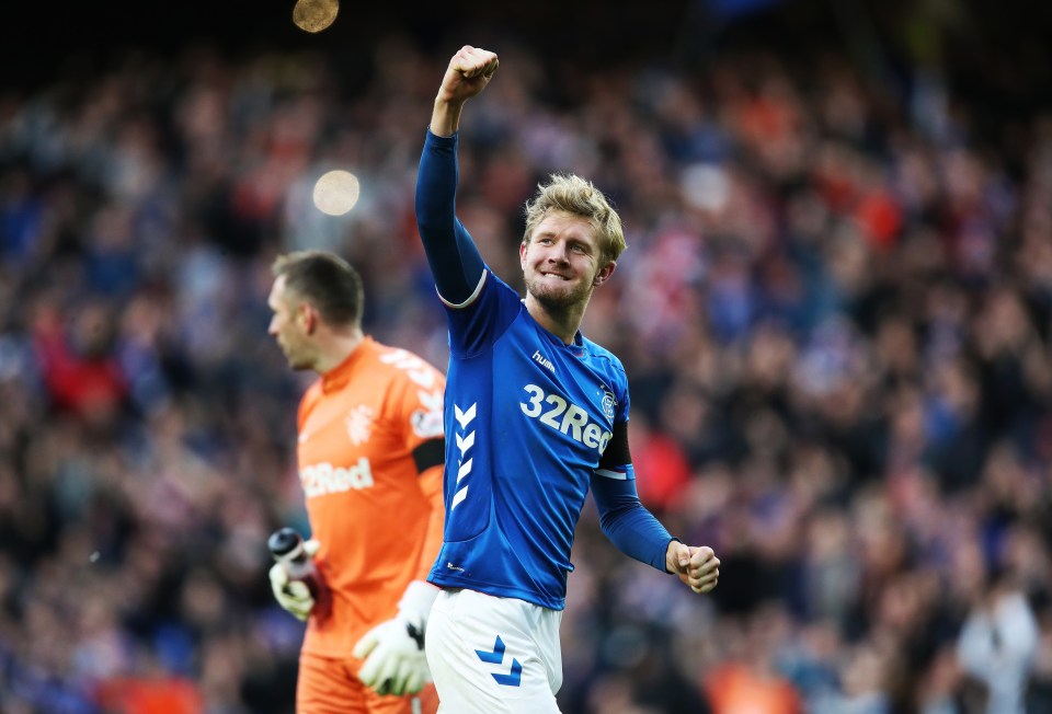 Worrall made 32 appearances for Rangers