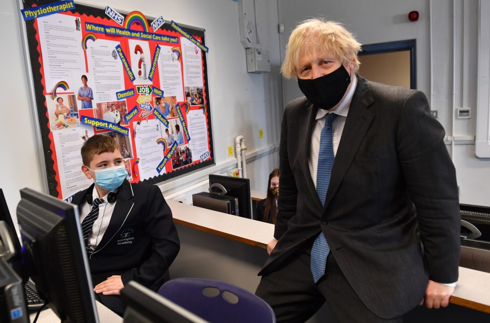 Boris Johnson has vowed schools are safe to reopen