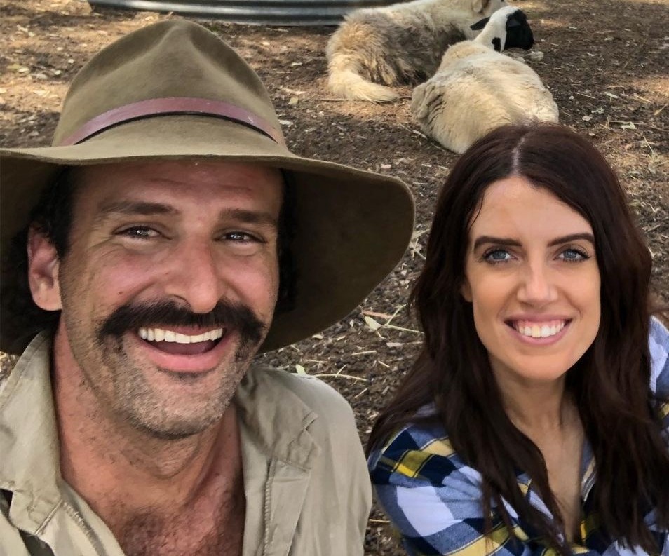 The loved-up pair live on Mick's idyllic farm