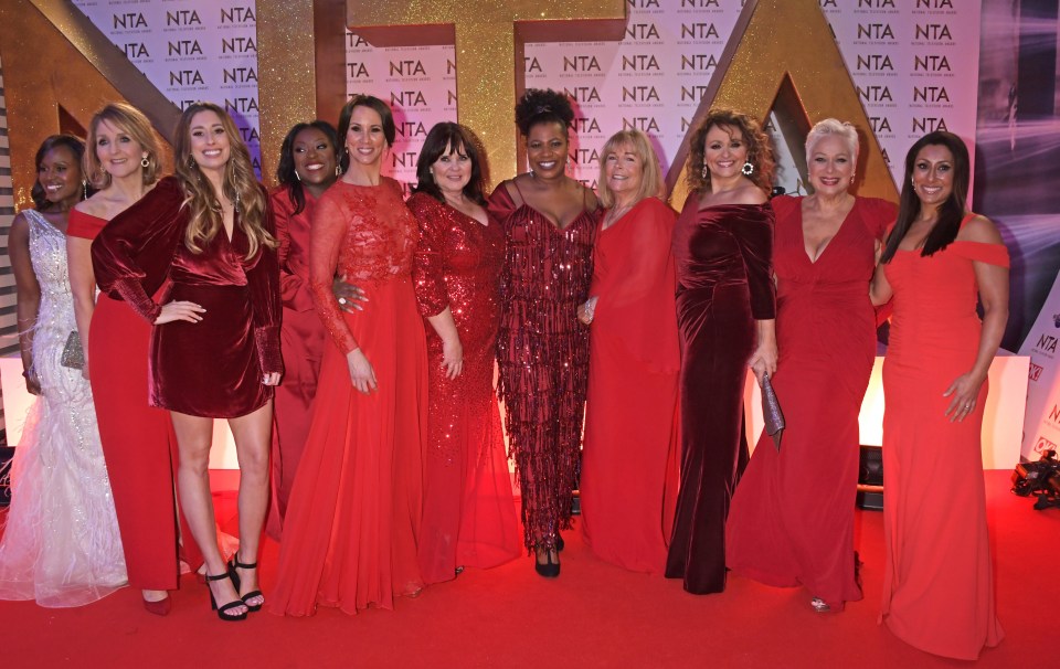 Linda included shot of her daughters, granddaughters, and her Loose Women co-stars in a recent Galentine's Day post - but left out Pauline