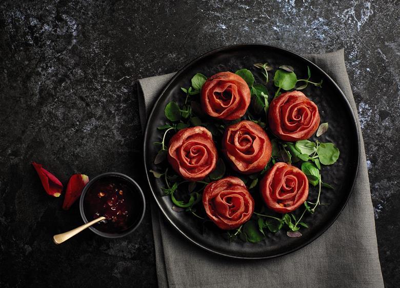 As part of its plant-based range, Aldi is doing these Thai roses starter