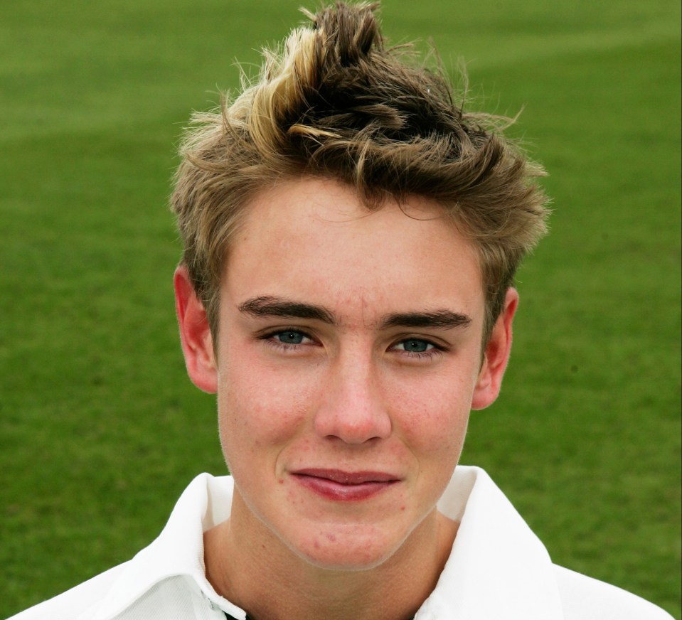 Stuart Broad was a teenager making waves at Leicestershire for the 2005 series