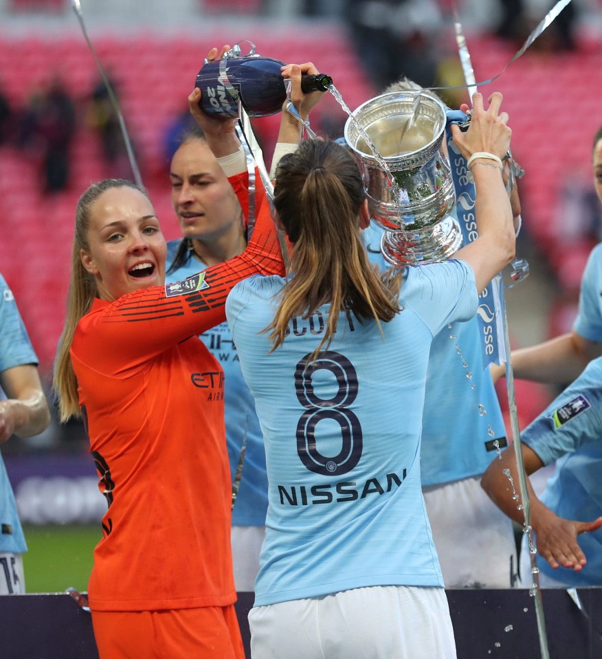 The new deal comes after she helped City retain the Women's FA Cup in December