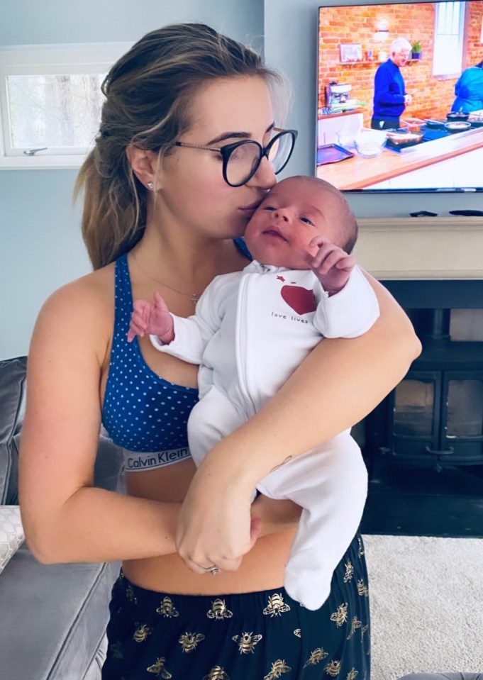 Dani opened up about the realities of motherhood