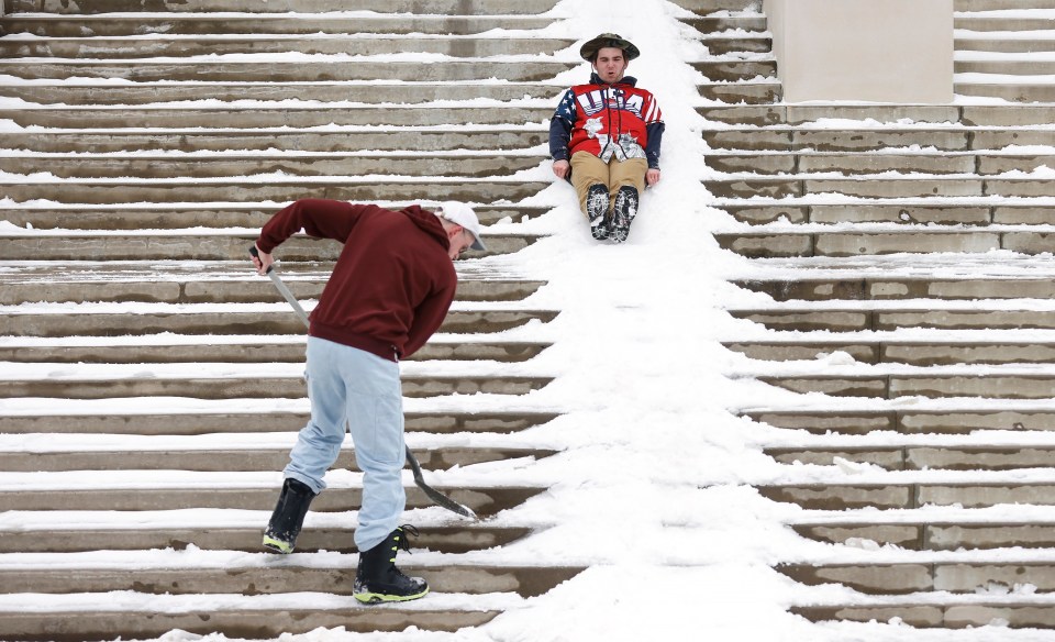 The cold weather may be due to a wobble from the polar vortex