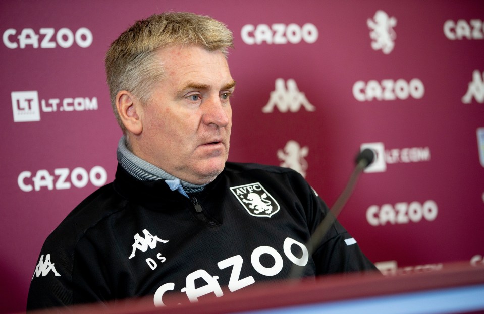 Dean Smith has laughed off suggestions of Ezri Konsa leaving Villa Par