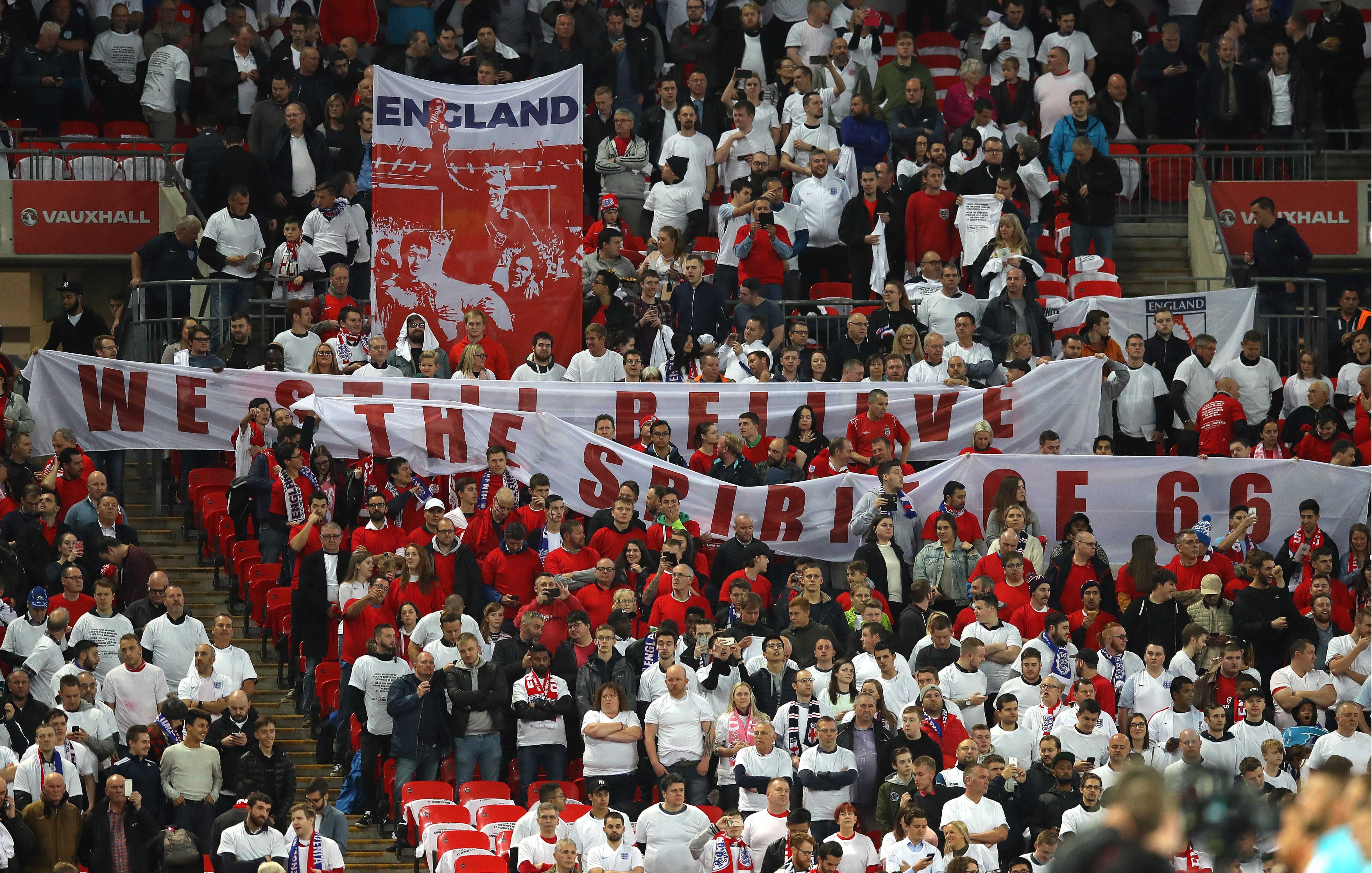 England fans are set to be allowed back inside Wembley stadium during Euro 2020