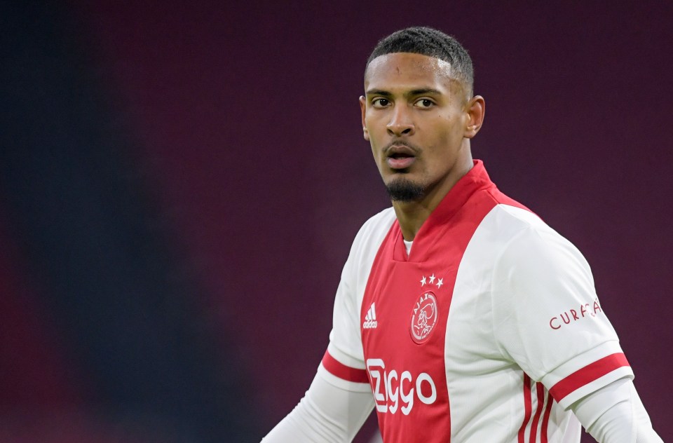 Sebastien Haller was left out of Ajax's Europa League squad