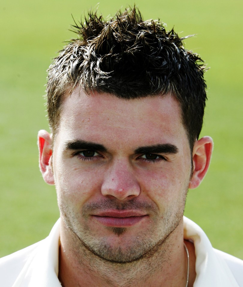 James Anderson had already made his Test debut when England played Australia in 2005 and was 12th man for the final Test