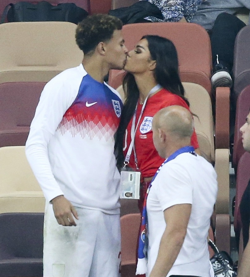 Ruby has always shown support for Dele Alli at England tournaments