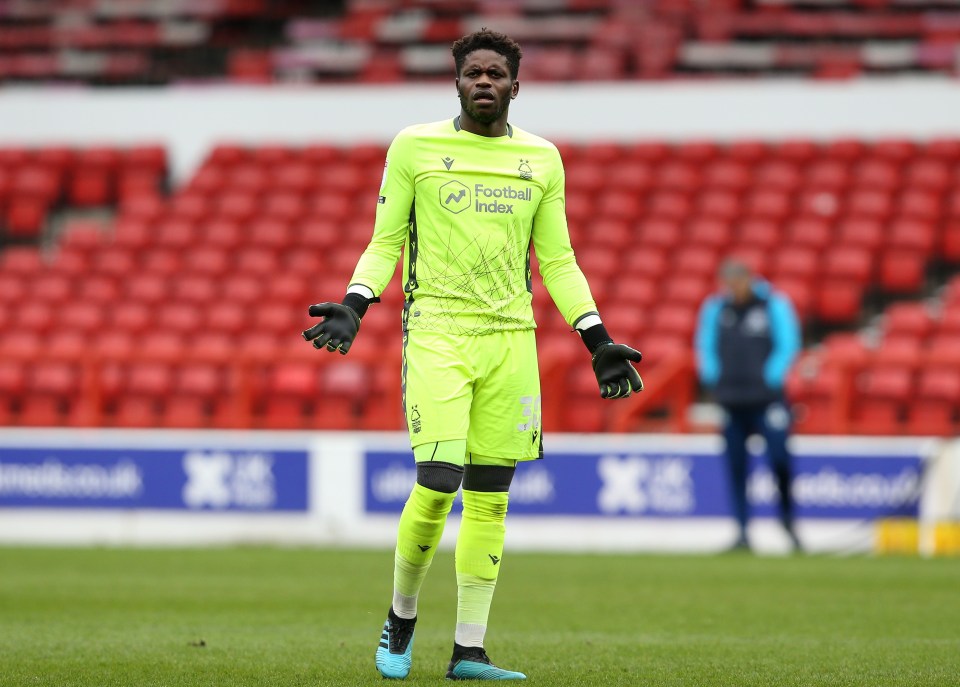 Brice Samba deployed some hilarious time-wasting tactics in Nottingham Forest's 1-0 win over Blackburn