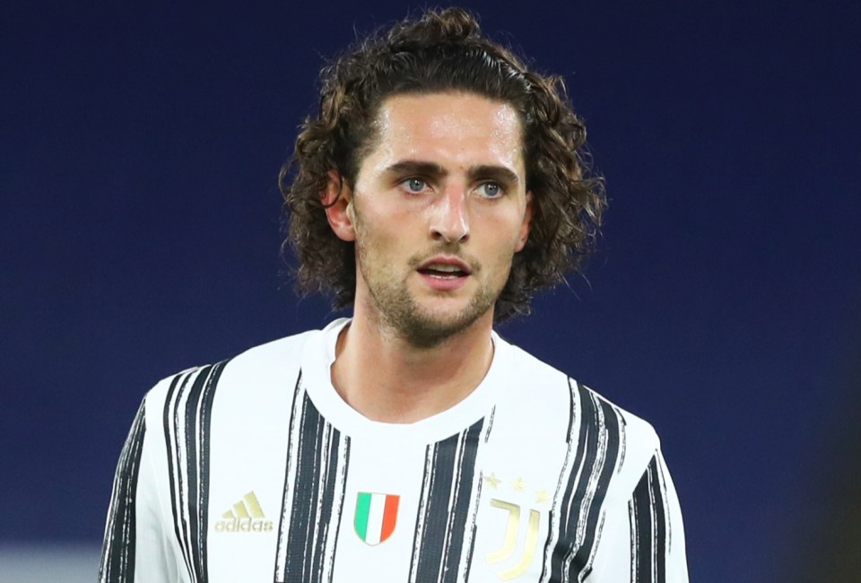 Everton are ready to make a £26m move for Juventus midfielder Adrien Rabiot