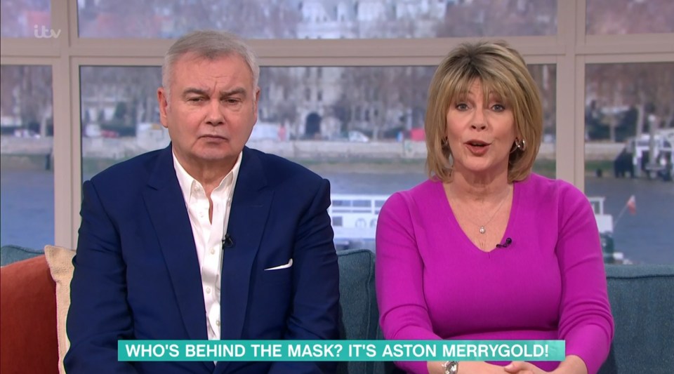 Eamonn made a cheeky dig at the ITV show