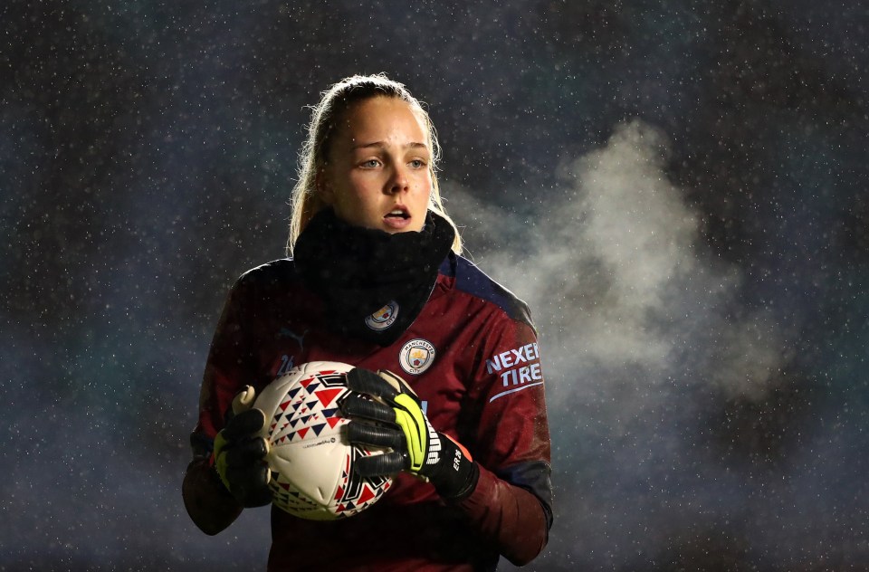 Ellie Roebuck has penned a new three-year deal with Man City