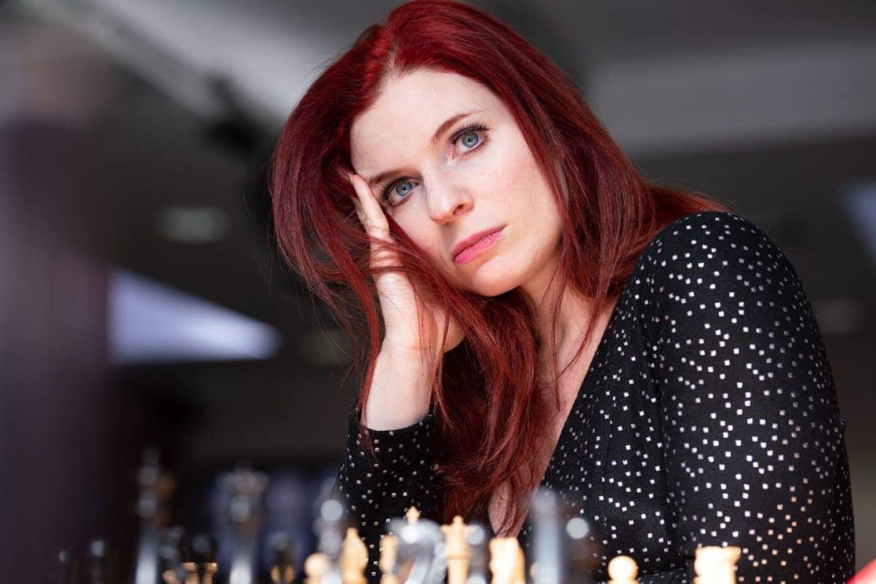 Jennifer Shahade is a two-time US women's champion chess player