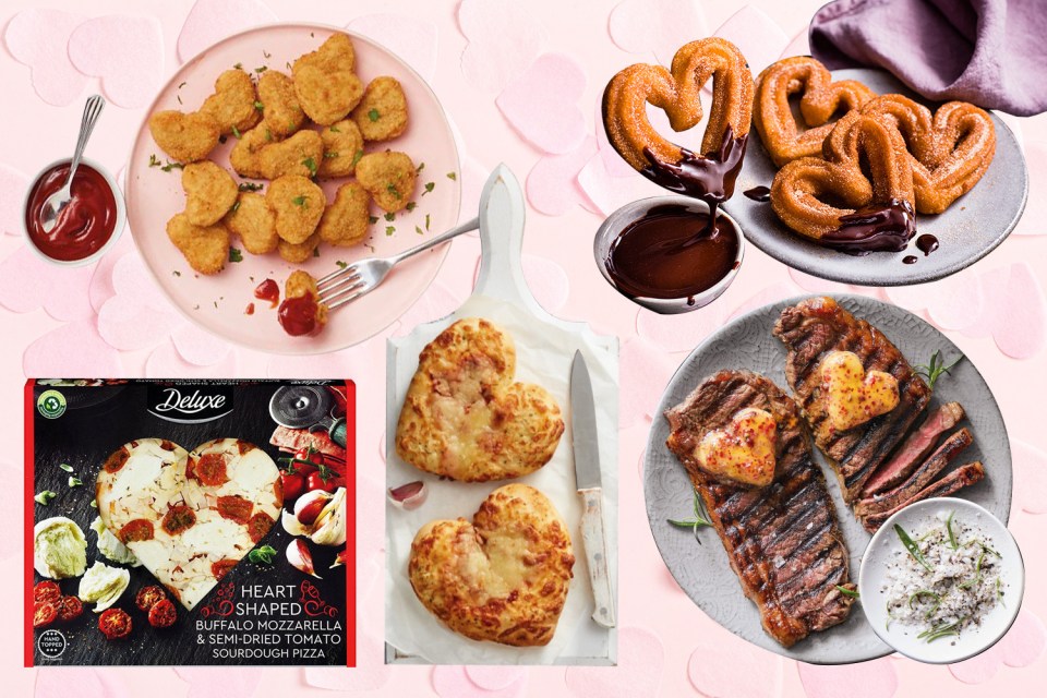 Here are some of our favourite Valentine's Day foods from supermarkets