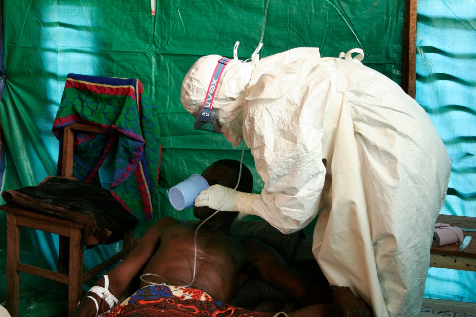 Ebola can have terrifying symptoms such as bleeding eyes