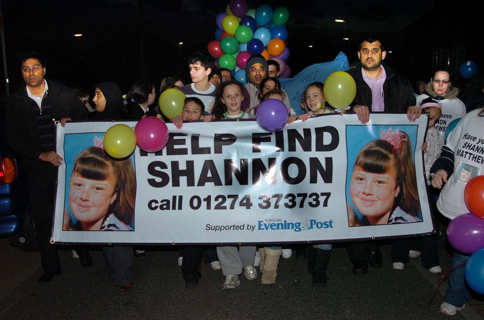 Hundreds joined the search for missing Shannon