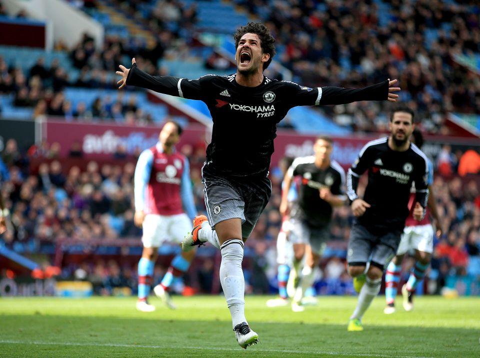 Pato played just twice for Chelsea during his loan spell, scoring one goal