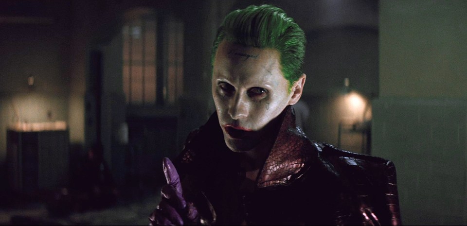 Jared played Joker in 2016’s Suicide Squad but didn’t appear in the orignal version of Justice League