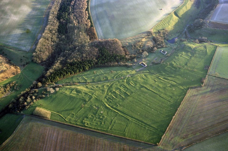 Wharram Percy is a former settlement abandoned in the 16th century