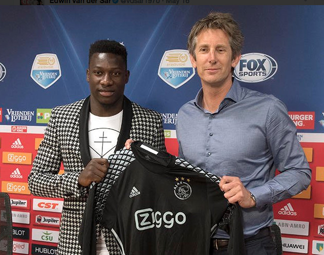 Ajax managing director Van der Sar has given his backing to Onana