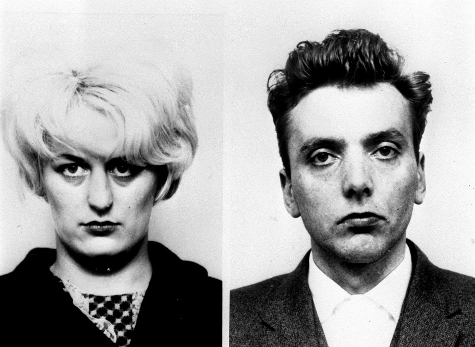 Ian Brady with his twisted girlfriend, Myra Hindley