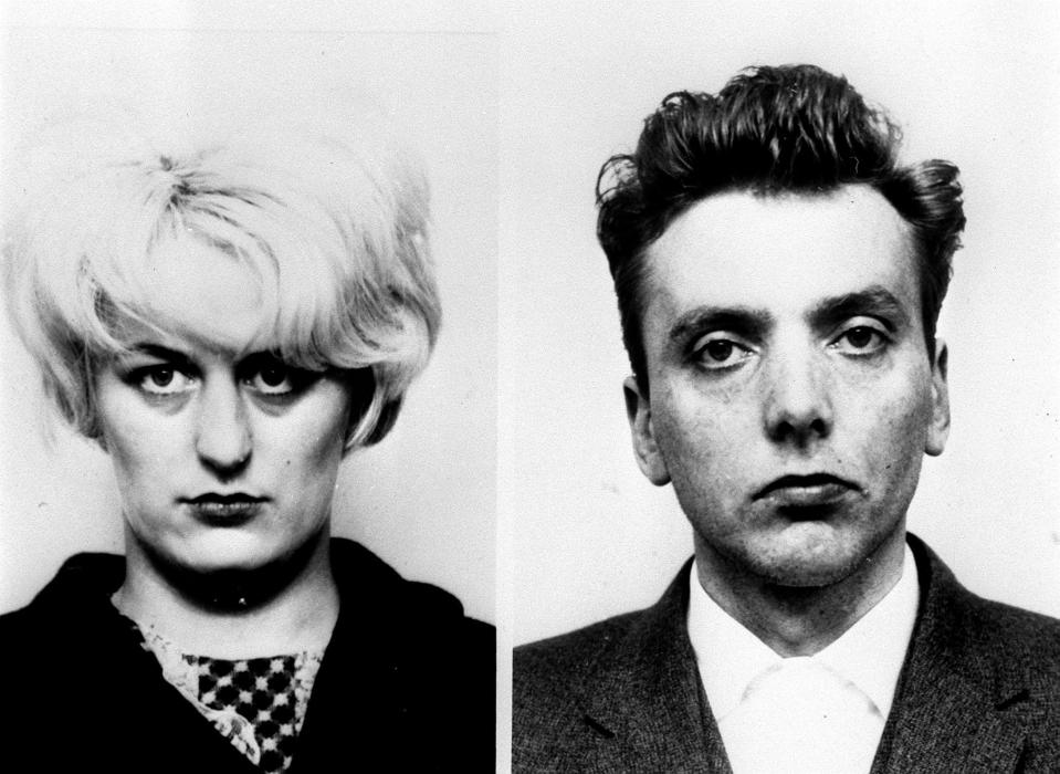 Ian Brady with his twisted girlfriend, Myra Hindley