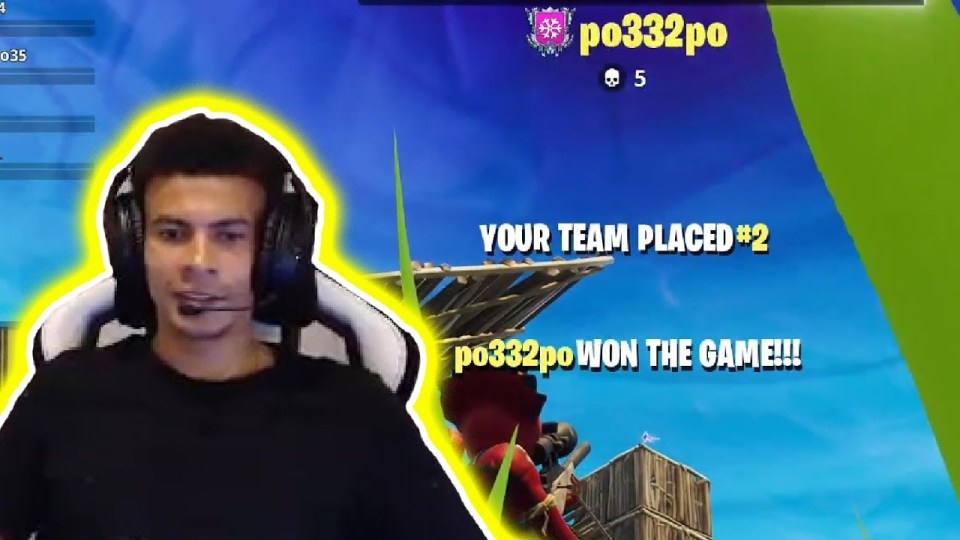 Dele live streams himself playing Fortnite online to thousands of followers