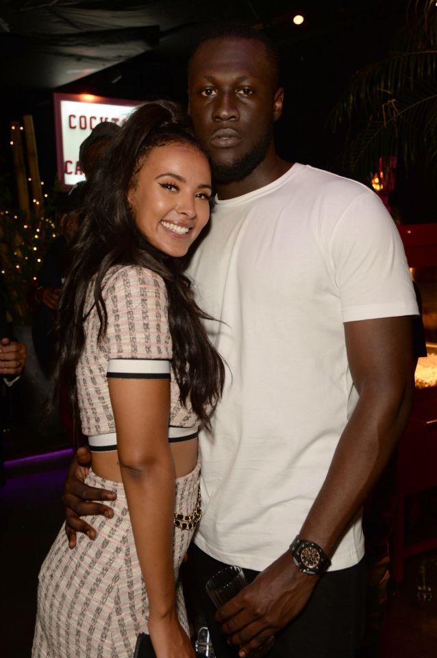 The Sun revealed that Maya and Stormzy had spent Christmas Day together