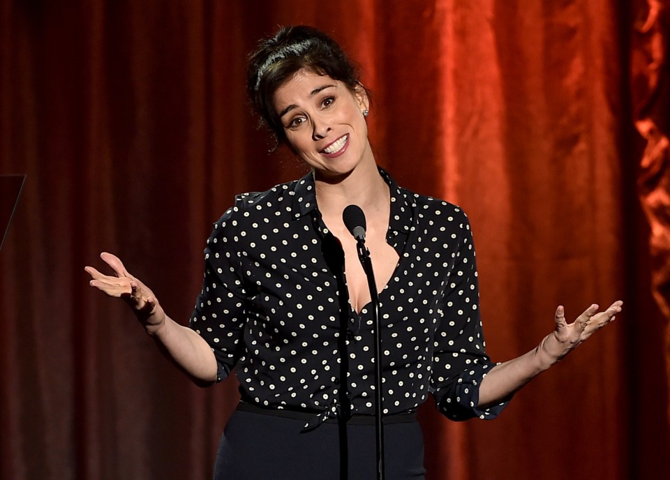 Sarah Silverman is a comedian known for her deadpan style