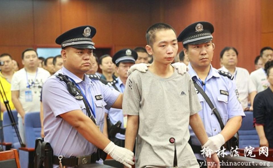 Zhao Zewei was executed for killing nine school children