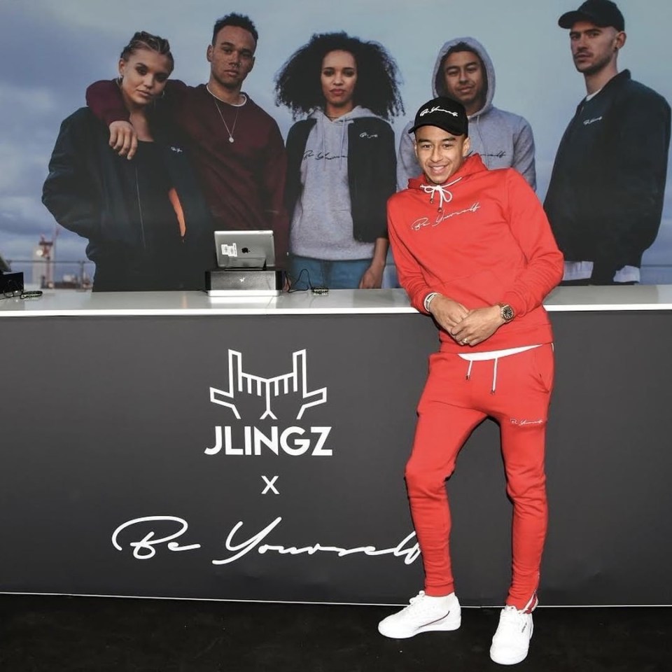 Fashion firm JLingz run by millionaire footballer Jesse Lingard has been claiming taxpayers’ cash for furloughed staff