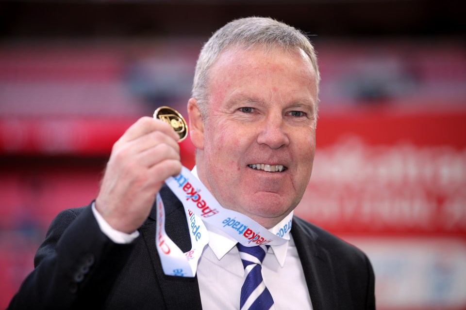 Jackett led Portsmouth to the Checkatrade Trophy in the 2018-19 season