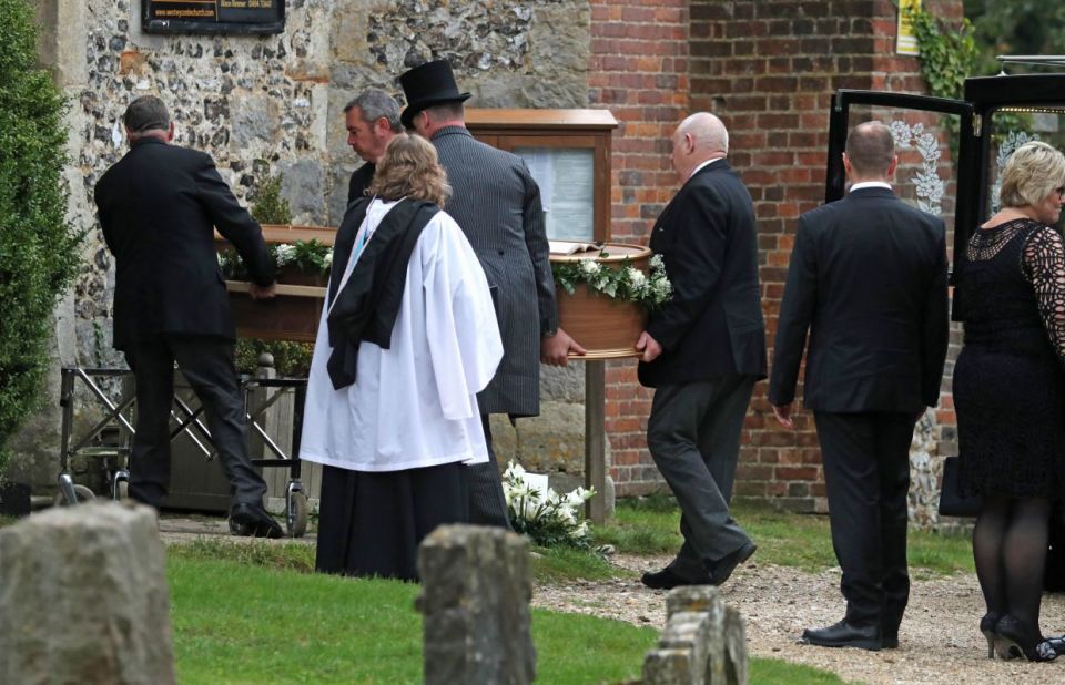 Libby is finally laid to rest eight months after she vanished